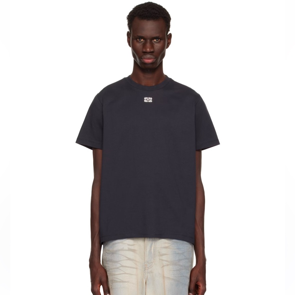 Ganni Relaxed Rhinestone Tee